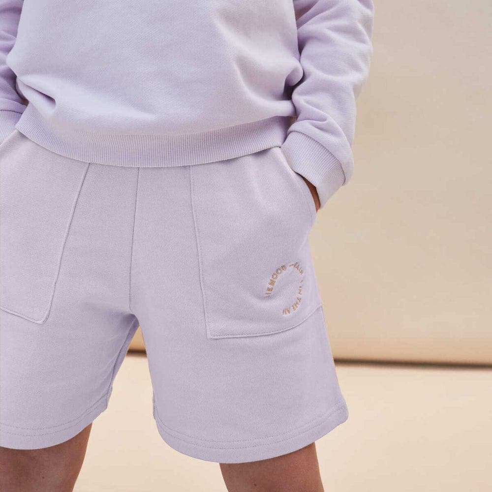 Short de survêtement pour enfants Frigg - Lavande clair
