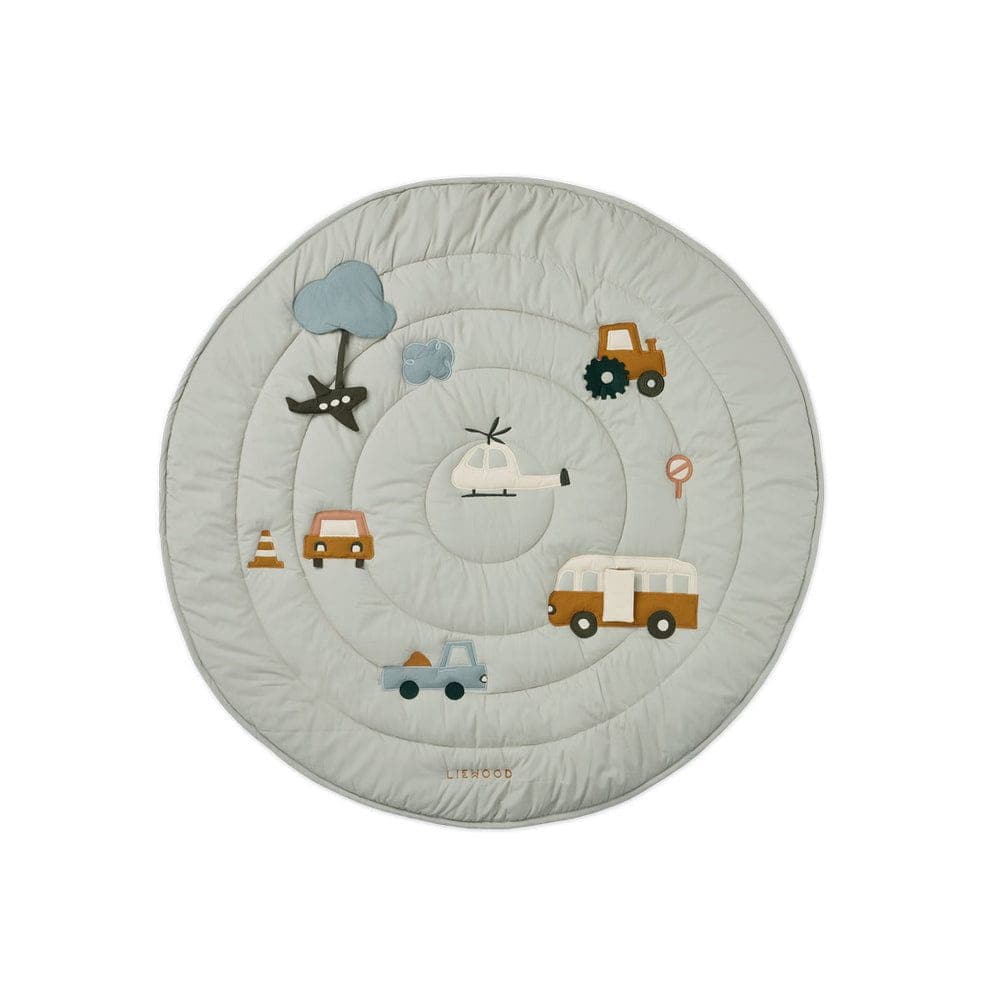 Gitta Krabbeldecke Blau - Activity Decke - 100cm