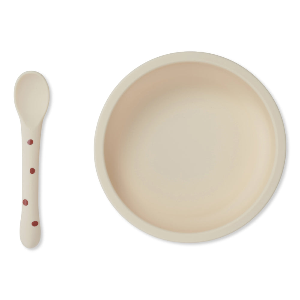 Kindergeschirr Set Raspberry Red Dot