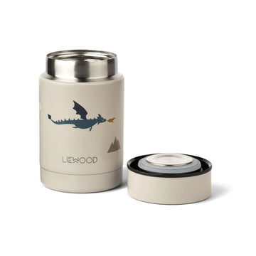 Liewood  Pot Alimentaire Thermo Nadja - 250 ml - Mélange pêche/coquillage