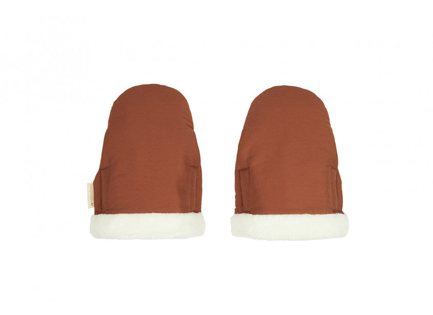 Nobodinoz Kinderwagen Handwärmer - Clay Brown