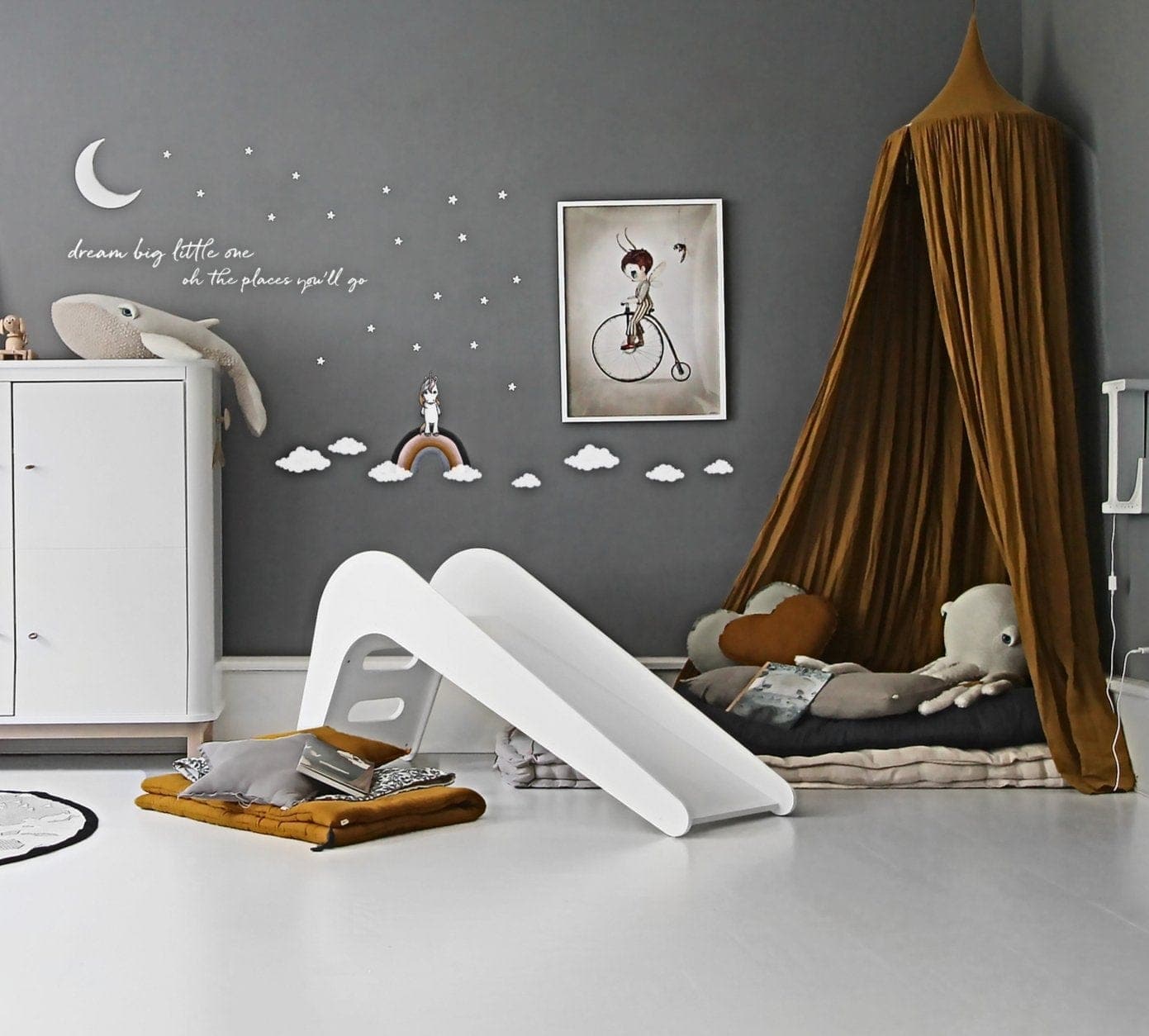 Jupiduu - Rutsche Indoor - Royal white - Rutschbahn - dadu.ch