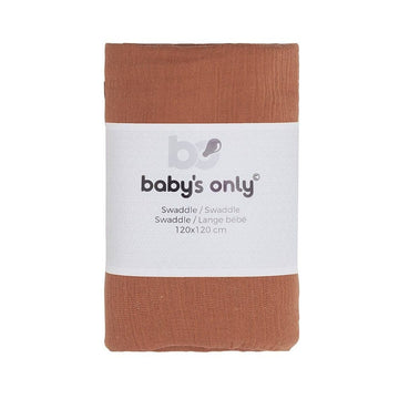 Baby's Only - Swaddle Breeze rust - 120x120 - cotton